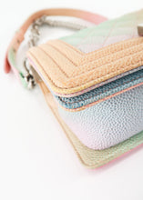 Load image into Gallery viewer, Chanel Caviar Boy Flap Small Cuba Rainbow