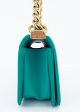 Load image into Gallery viewer, Chanel Quilted Boy Small Teal