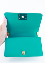 Load image into Gallery viewer, Chanel Quilted Boy Small Teal