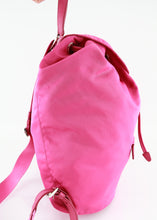 Load image into Gallery viewer, Prada Nylon Vela Backpack Pink