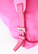Load image into Gallery viewer, Prada Nylon Vela Backpack Pink
