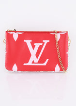 Load image into Gallery viewer, Louis Vuitton Double Pochette Red Pink