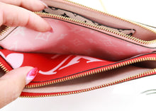 Load image into Gallery viewer, Louis Vuitton Double Pochette Red Pink
