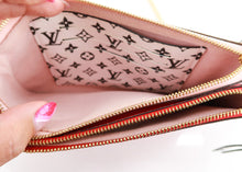Load image into Gallery viewer, Louis Vuitton Double Pochette Red Pink