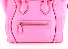 Load image into Gallery viewer, Celine Mini Luggage Neon Pink