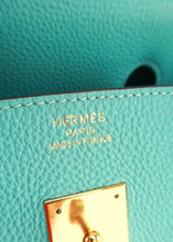 Load image into Gallery viewer, Hermes Togo Birkin 35 Bleu Saint Cyr Gold
