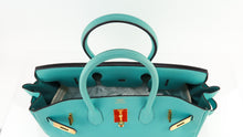 Load image into Gallery viewer, Hermes Togo Birkin 35 Bleu Saint Cyr Gold