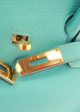 Load image into Gallery viewer, Hermes Togo Birkin 35 Bleu Saint Cyr Gold