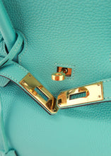 Load image into Gallery viewer, Hermes Togo Birkin 35 Bleu Saint Cyr Gold