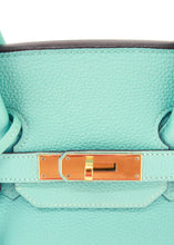 Load image into Gallery viewer, Hermes Togo Birkin 35 Bleu Saint Cyr Gold