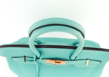 Load image into Gallery viewer, Hermes Togo Birkin 35 Bleu Saint Cyr Gold