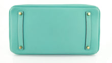 Load image into Gallery viewer, Hermes Togo Birkin 35 Bleu Saint Cyr Gold