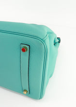 Load image into Gallery viewer, Hermes Togo Birkin 35 Bleu Saint Cyr Gold