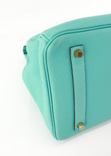 Load image into Gallery viewer, Hermes Togo Birkin 35 Bleu Saint Cyr Gold