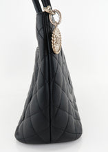 Load image into Gallery viewer, Chanel Caviar Quilted Medallion Tote Black