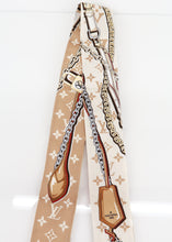 Load image into Gallery viewer, Louis Vuitton Silk Bandeau Beige
