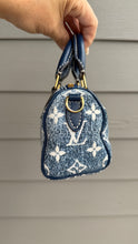 Load image into Gallery viewer, Louis Vuitton Monogram Speedy Nano Bandouliere Denim