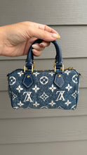 Load image into Gallery viewer, Louis Vuitton Monogram Speedy Nano Bandouliere Denim