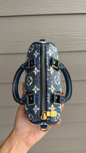 Load image into Gallery viewer, Louis Vuitton Monogram Speedy Nano Bandouliere Denim