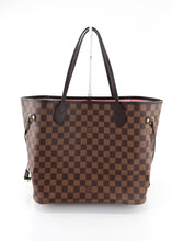 Load image into Gallery viewer, Louis Vuitton Damier Ebene Neverfull MM Rose Ballerine