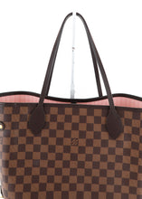 Load image into Gallery viewer, Louis Vuitton Damier Ebene Neverfull MM Rose Ballerine
