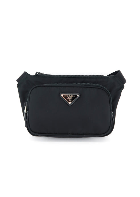 Prada Nylon Black Bumbag