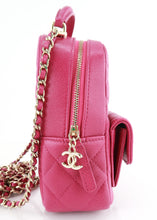 Load image into Gallery viewer, Chanel Caviar Mini Classic Backpack Pink