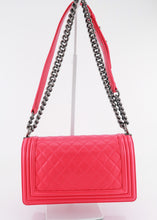 Load image into Gallery viewer, Chanel Lambskin Medium Boy Bag Pink