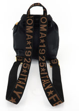 Load image into Gallery viewer, Fendi Vintage 1925 Roma Nylon Backpack Black