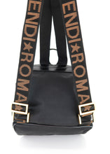 Load image into Gallery viewer, Fendi Vintage 1925 Roma Nylon Backpack Black