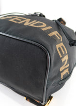 Load image into Gallery viewer, Fendi Vintage 1925 Roma Nylon Backpack Black