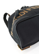 Load image into Gallery viewer, Fendi Vintage 1925 Roma Nylon Backpack Black
