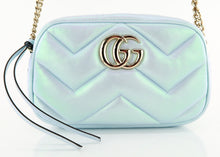 Load image into Gallery viewer, Gucci Marmont Small Shoulder Bag Iridescent Blue