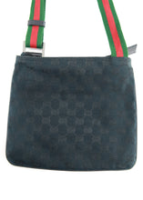 Load image into Gallery viewer, Gucci Canvas Sherry Crossbody Small Black