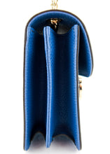 Load image into Gallery viewer, Gucci Calfskin Wallet on a Chain Blue