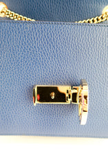 Load image into Gallery viewer, Gucci Calfskin Wallet on a Chain Blue