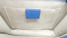 Load image into Gallery viewer, Gucci Calfskin Wallet on a Chain Blue