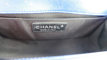 Load image into Gallery viewer, Chanel Quilted Patent Small Boy Flap Blue