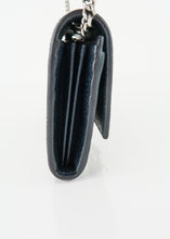 Load image into Gallery viewer, Gucci Jackie Supreme Canvas Wallet on Chain Navy