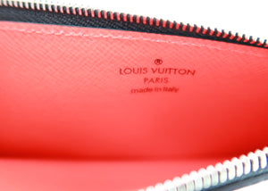 Louis Vuitton Taigarama Coin Card Red