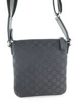 Load image into Gallery viewer, Gucci Canvas Sherry Crossbody Black