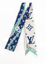 Load image into Gallery viewer, Louis Vuitton Silk Bandeau Blue