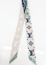 Load image into Gallery viewer, Louis Vuitton Silk Bandeau Blue