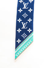 Load image into Gallery viewer, Louis Vuitton Silk Bandeau Blue