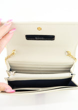 Load image into Gallery viewer, Gucci Calfskin Ophidia Wallet on Chain Ivory