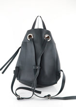 Load image into Gallery viewer, Burberry Leather Backpack Black