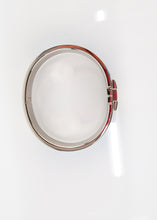 Load image into Gallery viewer, Hermes Clic Bracelet Silver Blue