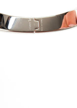 Load image into Gallery viewer, Hermes Clic Bracelet Silver Blue