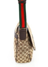 Load image into Gallery viewer, Gucci Canvas Sherry Messenger Flap
