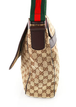Load image into Gallery viewer, Gucci Canvas Sherry Messenger Flap